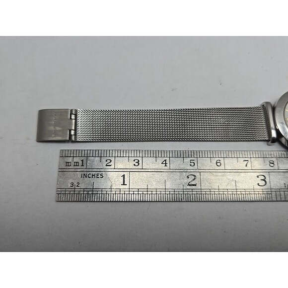 Skagen Denmark 107SGSC Womens Stainless Milanese Quartz Watch Silver New Battery - Picture 9 of 10
